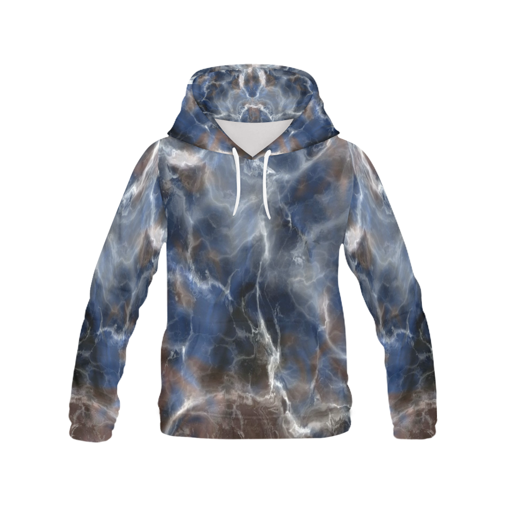 Fabulous marble surface A by FeelGood All Over Print Hoodie for Men (USA Size) (Model H13)