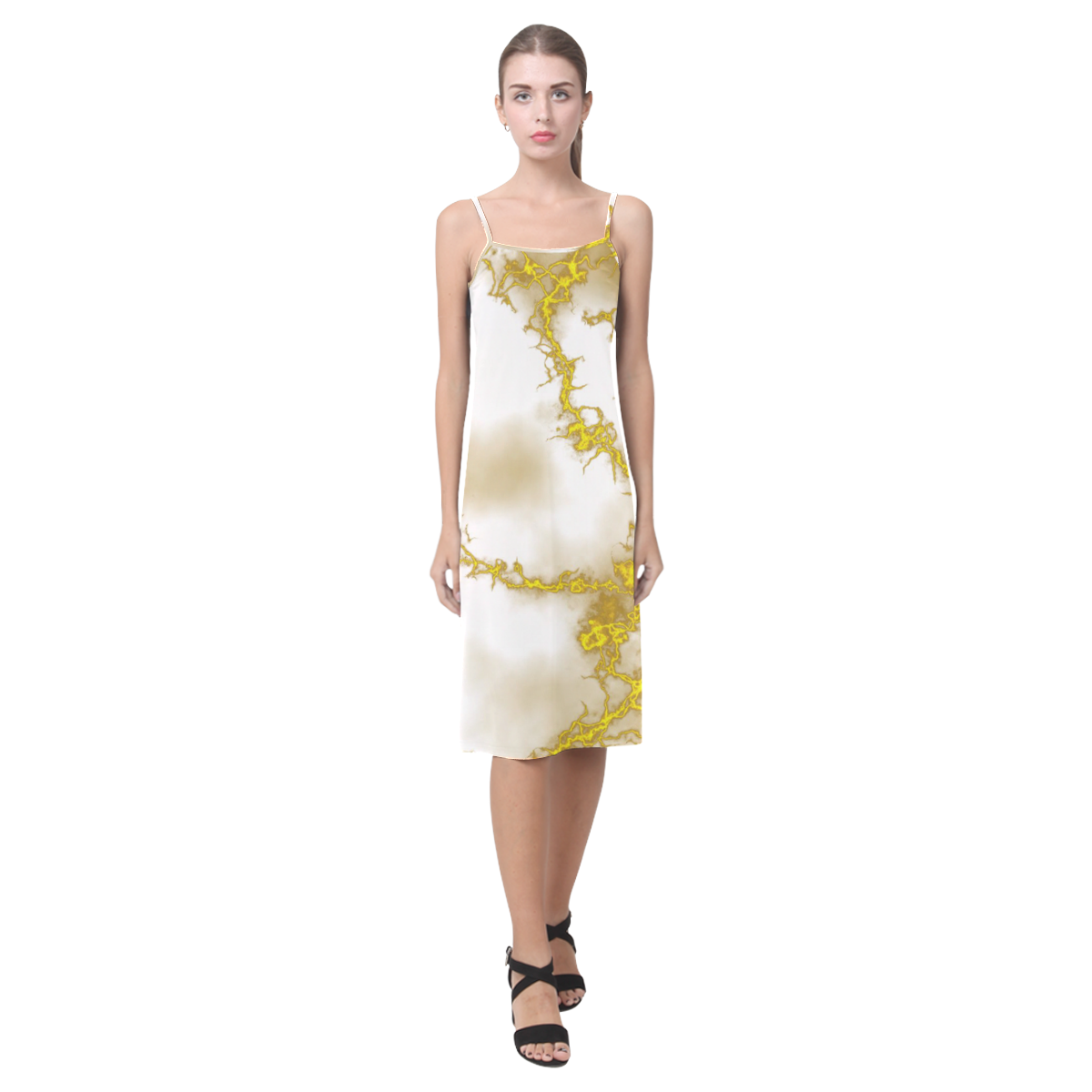 Fabulous marble surface 2B by FeelGood Alcestis Slip Dress (Model D05)