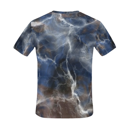 Fabulous marble surface A by FeelGood All Over Print T-Shirt for Men (USA Size) (Model T40)