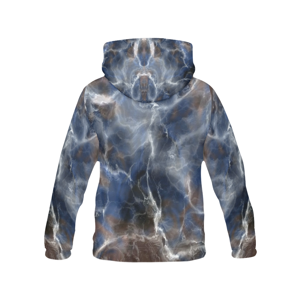 Fabulous marble surface A by FeelGood All Over Print Hoodie for Men (USA Size) (Model H13)