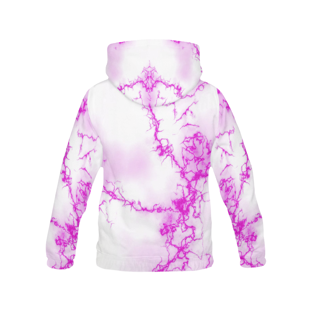 Fabulous marble surface 2A by FeelGood All Over Print Hoodie for Men (USA Size) (Model H13)