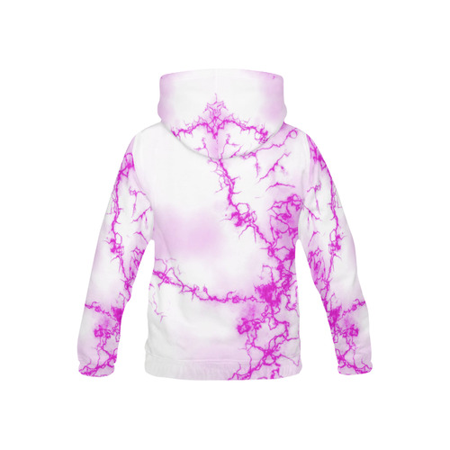 Fabulous marble surface 2A by FeelGood All Over Print Hoodie for Kid (USA Size) (Model H13)