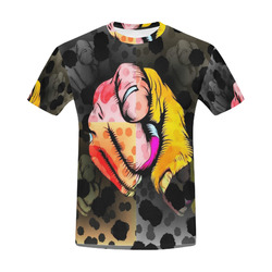 Wanted by Popart Lover All Over Print T-Shirt for Men (USA Size) (Model T40)