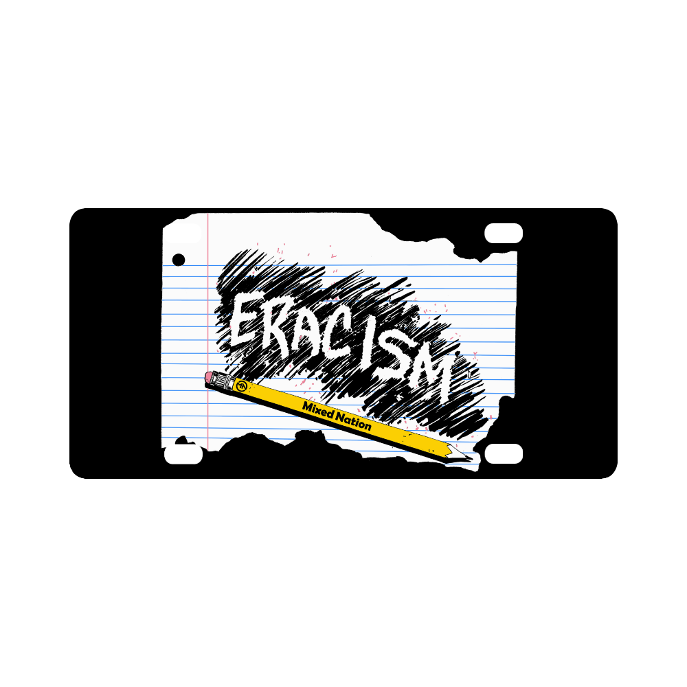 Eracism License Plate Classic License Plate