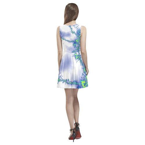 Fabulous marble surface 2C by FeelGood Thea Sleeveless Skater Dress(Model D19)
