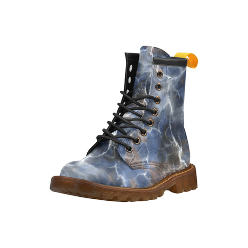 Fabulous marble surface A by FeelGood High Grade PU Leather Martin Boots For Women Model 402H