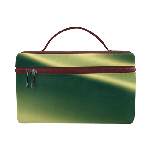 Golden green abstract colors Lunch Bag/Large (Model 1658)