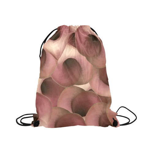 Apple Blossom Petals Large Drawstring Bag Model 1604 (Twin Sides)  16.5"(W) * 19.3"(H)