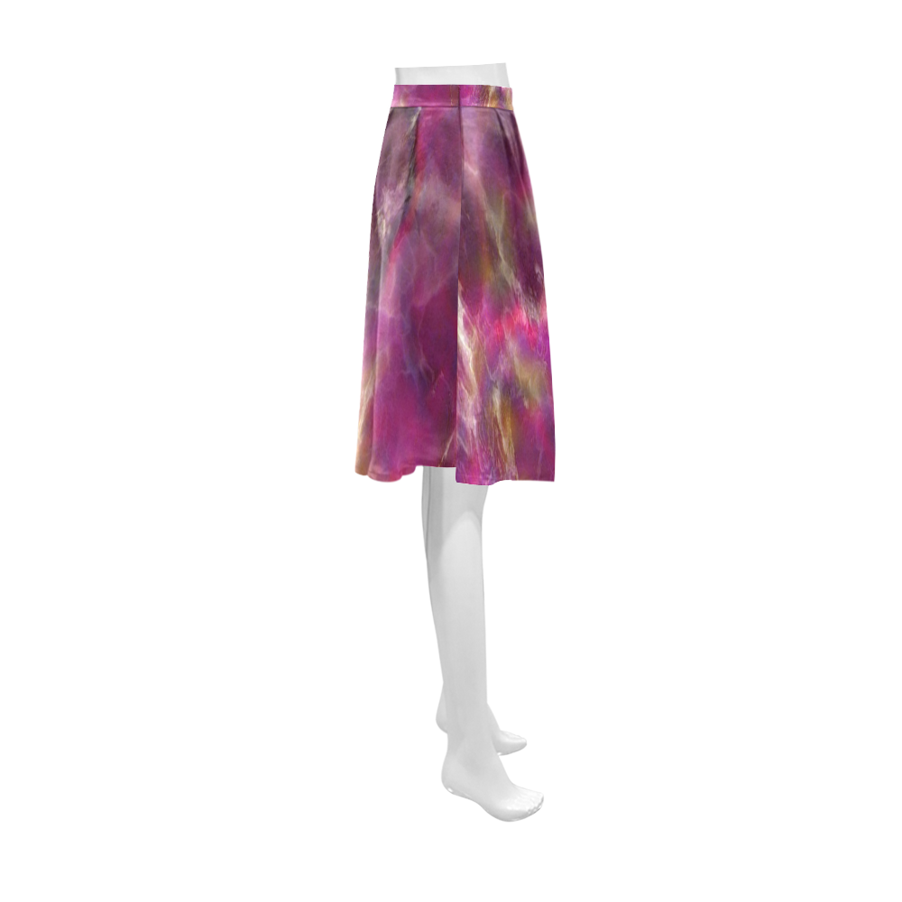 Fabulous marble surface C by FeelGood Athena Women's Short Skirt (Model D15)