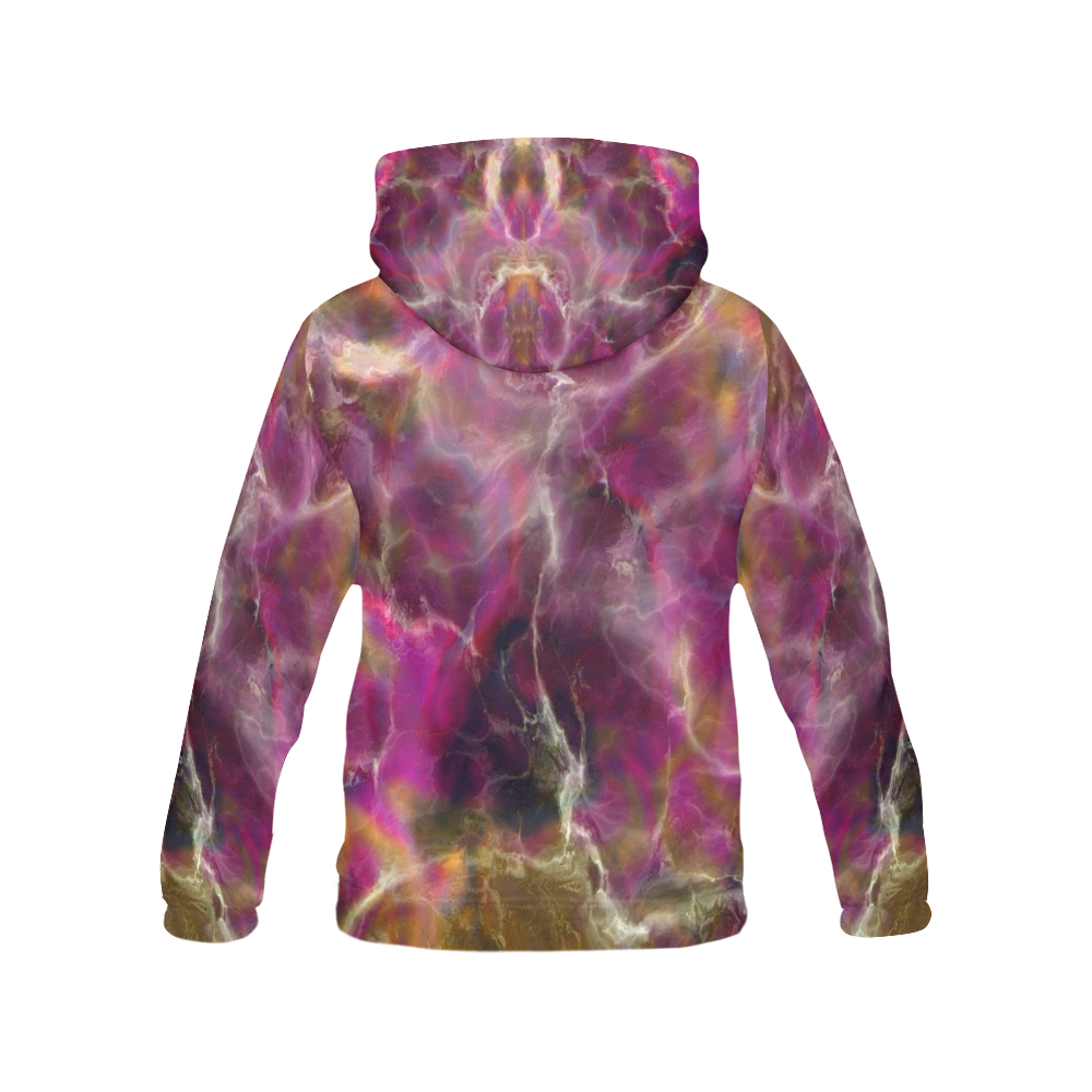 Fabulous marble surface C by FeelGood All Over Print Hoodie for Men (USA Size) (Model H13)