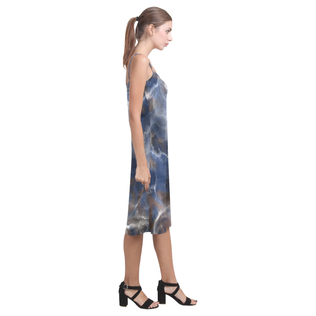Fabulous marble surface A by FeelGood Alcestis Slip Dress (Model D05)