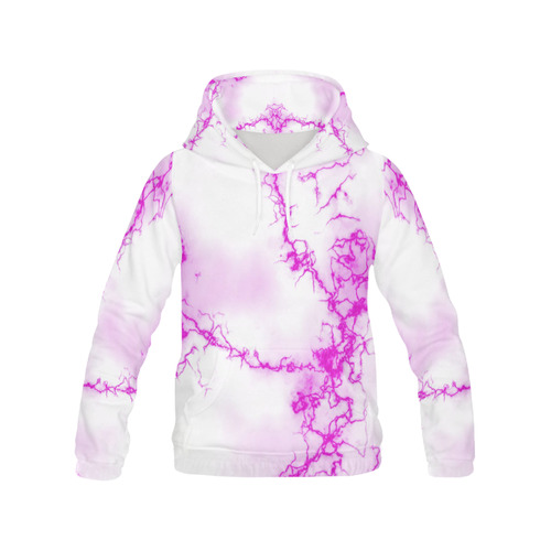 Fabulous marble surface 2A by FeelGood All Over Print Hoodie for Men (USA Size) (Model H13)