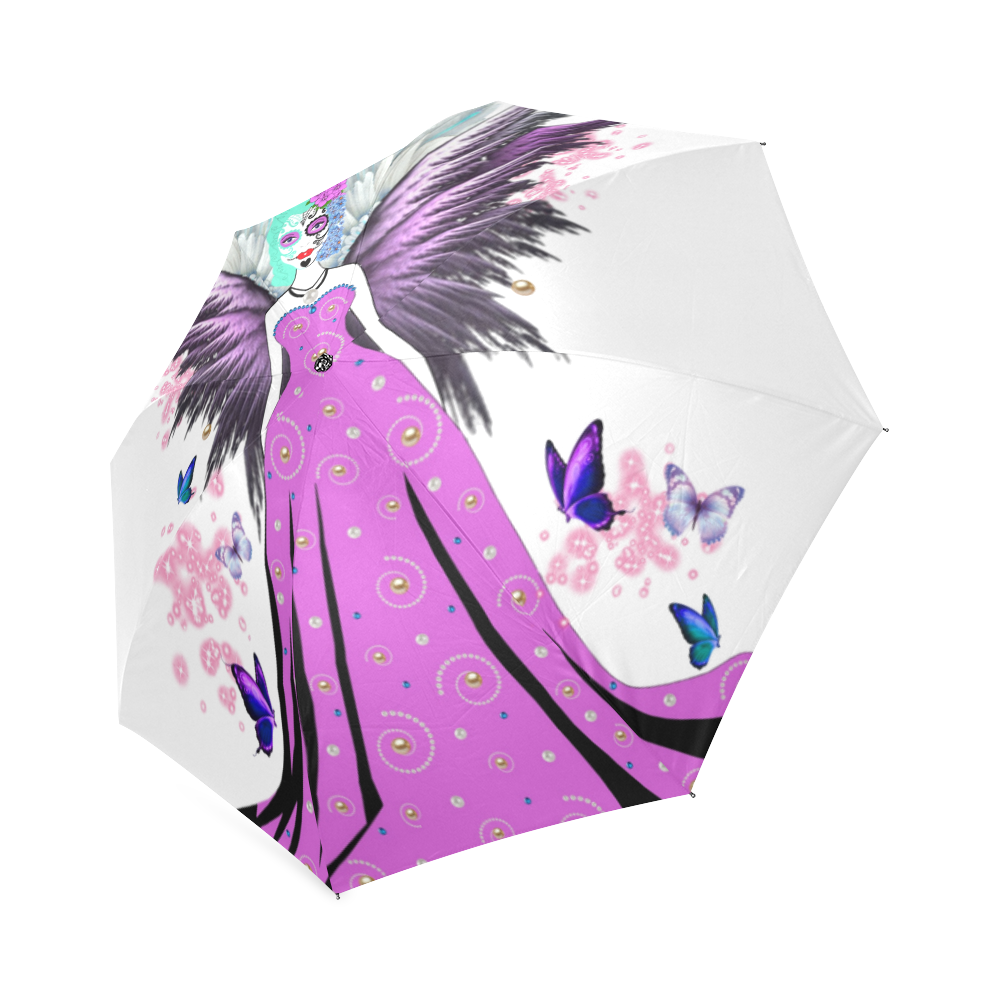 Fairy Sugarskull Queen Victoria Foldable Umbrella (Model U01)