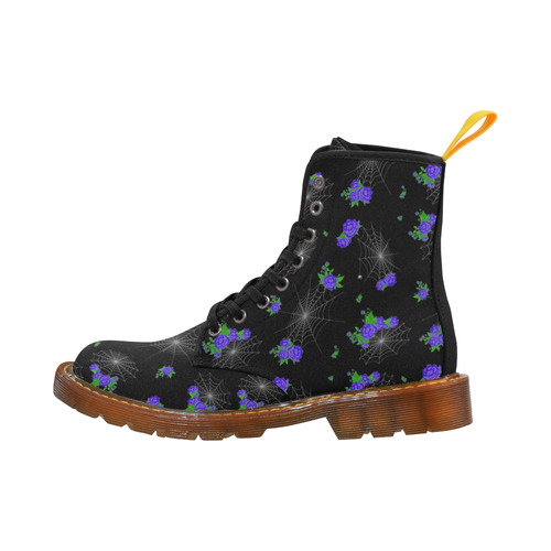 Flowers  Spiderweb Boots Martin Boots For Women Model 1203H