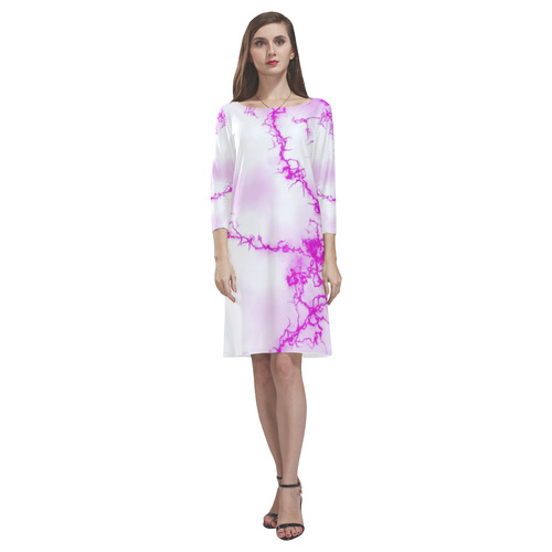 Fabulous marble surface 2A by FeelGood Rhea Loose Round Neck Dress(Model D22)