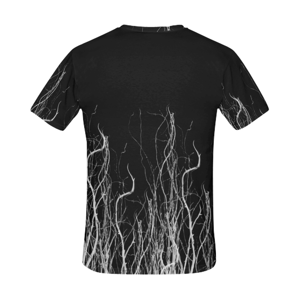 Creepy Vines Goth Tee All Over Print T-Shirt for Men (USA Size) (Model T40)