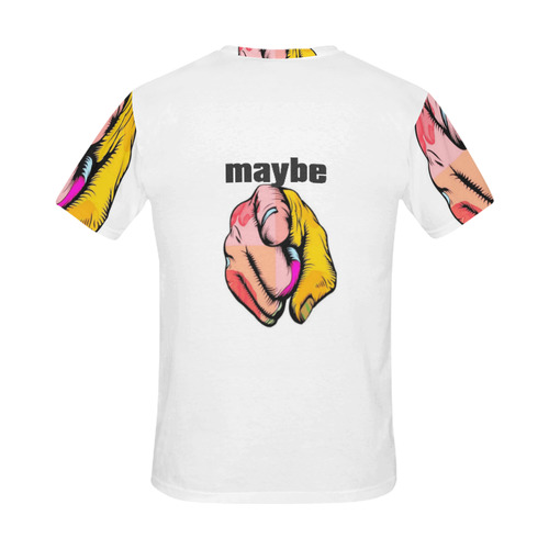 I want you ... maybe by Popart Lover All Over Print T-Shirt for Men (USA Size) (Model T40)