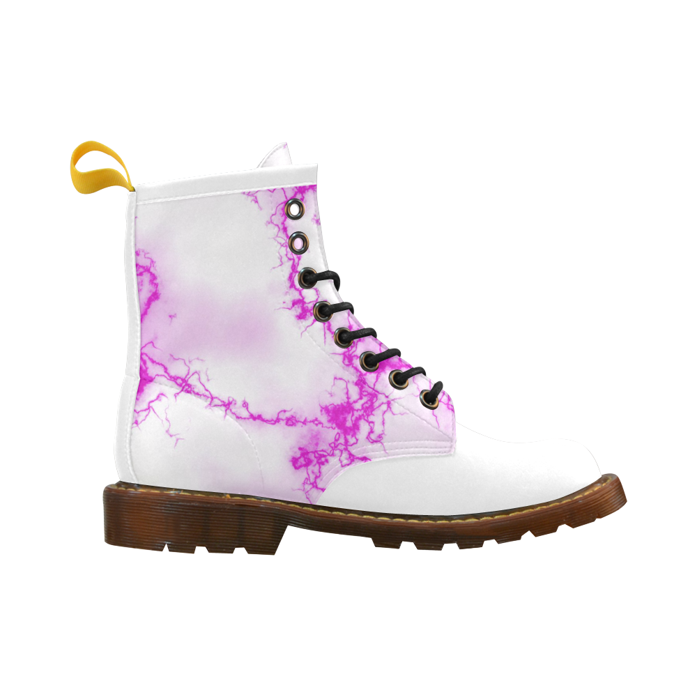 Fabulous marble surface 2A by FeelGood High Grade PU Leather Martin Boots For Women Model 402H