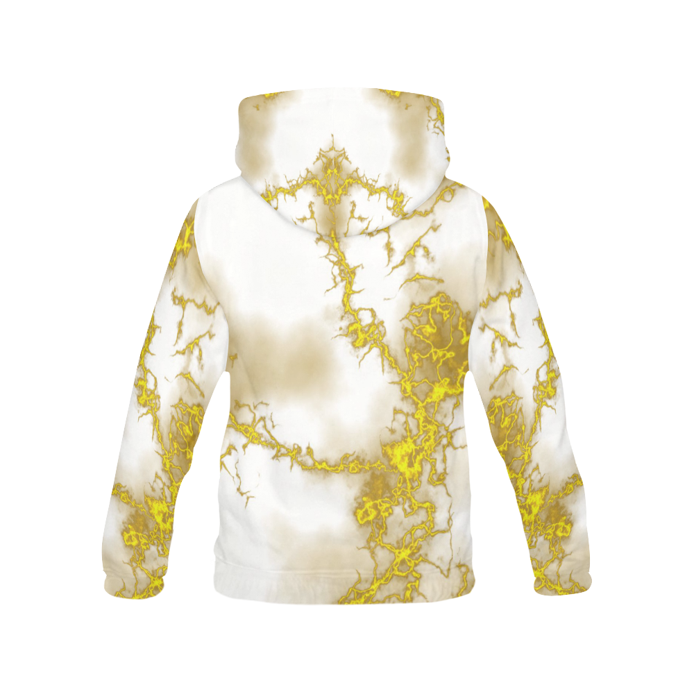Fabulous marble surface 2B by FeelGood All Over Print Hoodie for Men (USA Size) (Model H13)