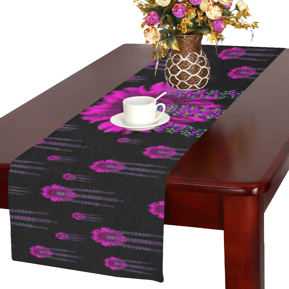 Jungle Flowers Table Runner 16x72 inch