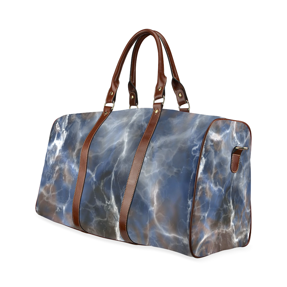 Fabulous marble surface A by FeelGood Waterproof Travel Bag/Small (Model 1639)