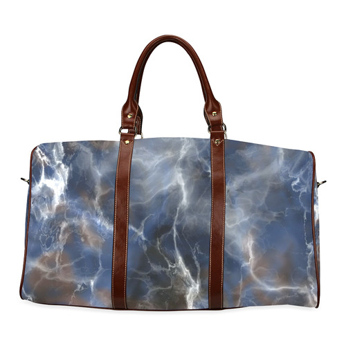 Fabulous marble surface A by FeelGood Waterproof Travel Bag/Small (Model 1639)