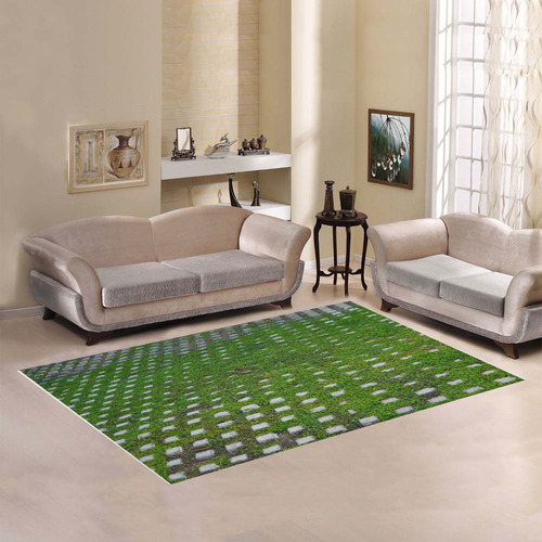 Grass & Stone Area Rug7'x5'