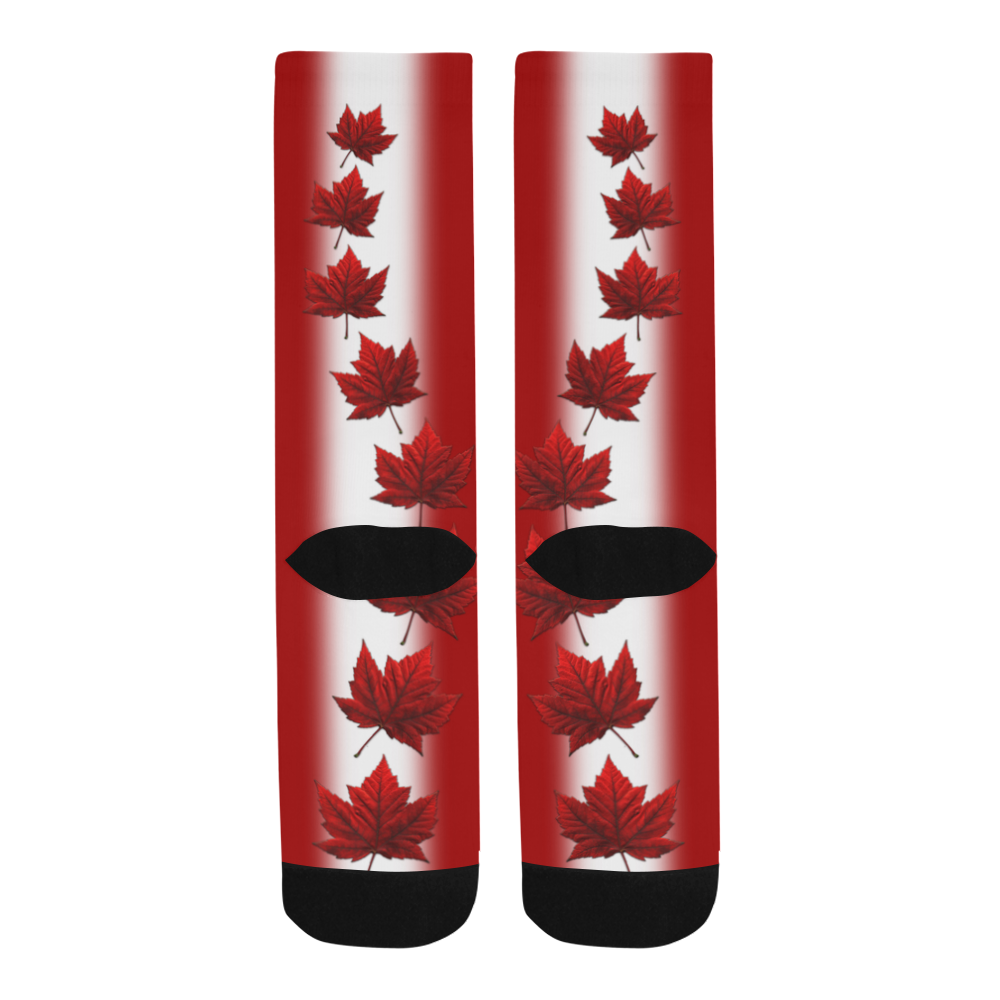 Canada Maple Leaf Socks Canada Souvenir Trouser Socks