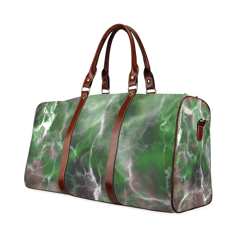 Fabulous marble surface B by FeelGood Waterproof Travel Bag/Small (Model 1639)