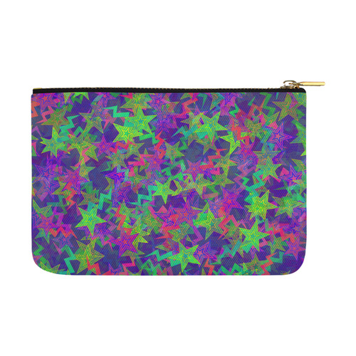 Purple Shooting Stars Carry-All Pouch 12.5''x8.5''