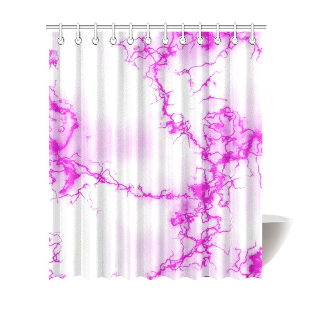 Fabulous marble surface 2A by FeelGood Shower Curtain 72"x84"