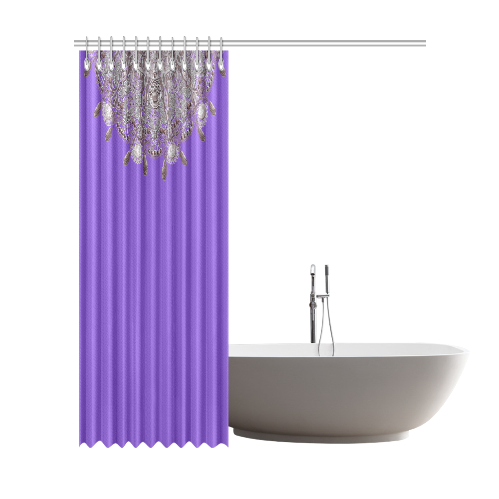 african jewels by Sandrine Kespi Shower Curtain 72"x84"