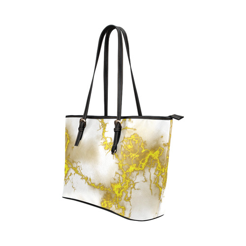 Fabulous marble surface 2B by FeelGood Leather Tote Bag/Small (Model 1651)