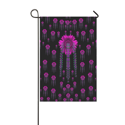 Jungle Flowers Garden Flag 12‘’x18‘’（Without Flagpole）