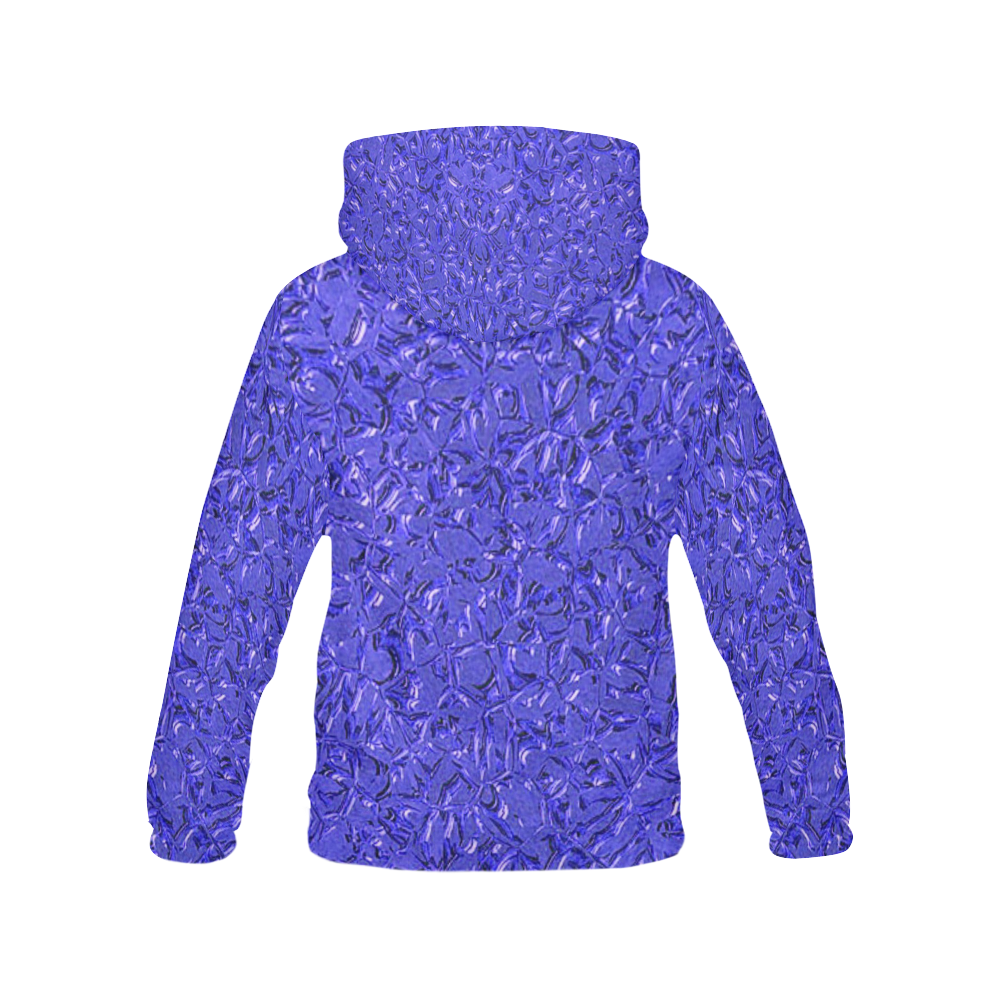Sparkling Metal Art E by FeelGood All Over Print Hoodie for Women (USA Size) (Model H13)