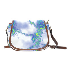 Fabulous marble surface 2C by FeelGood Saddle Bag/Small (Model 1649) Full Customization