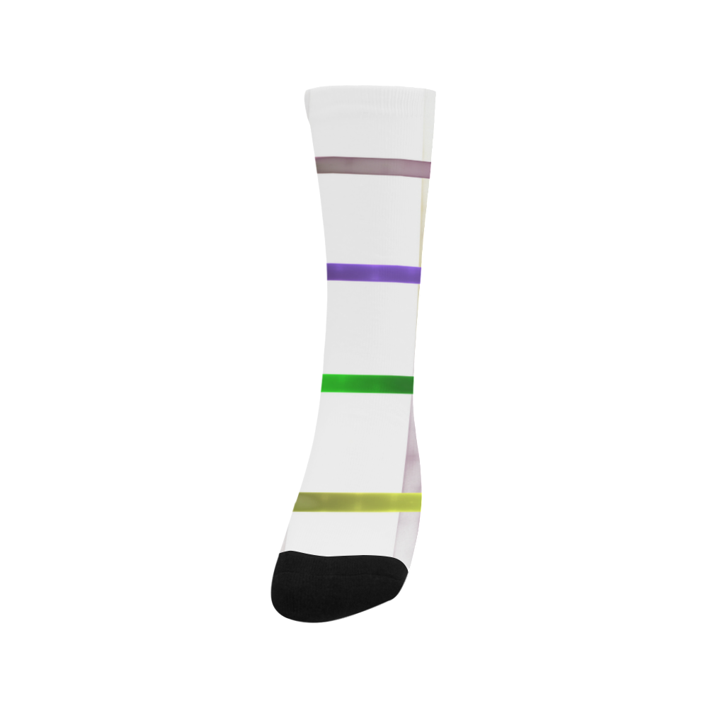 blurred lines Trouser Socks
