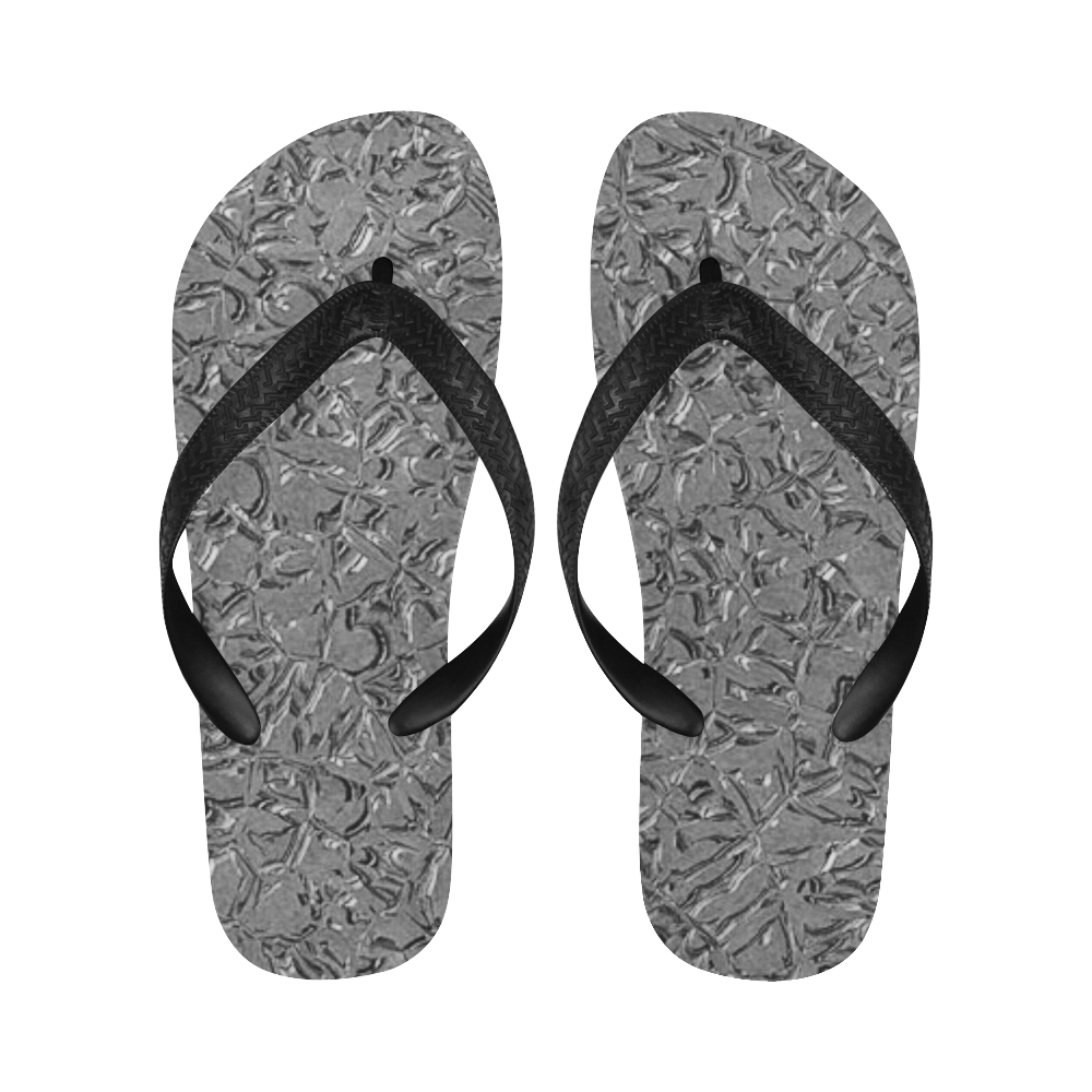 Sparkling Metal Art Db by FeelGood Flip Flops for Men/Women (Model 040)