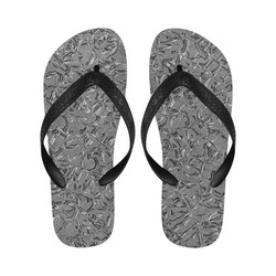 Sparkling Metal Art Db by FeelGood Flip Flops for Men/Women (Model 040)