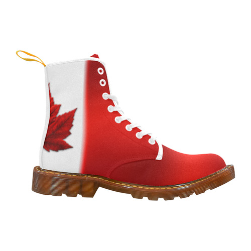 Canadian Flag Boots Canada Souvenir Boots Martin Boots For Women Model 1203H
