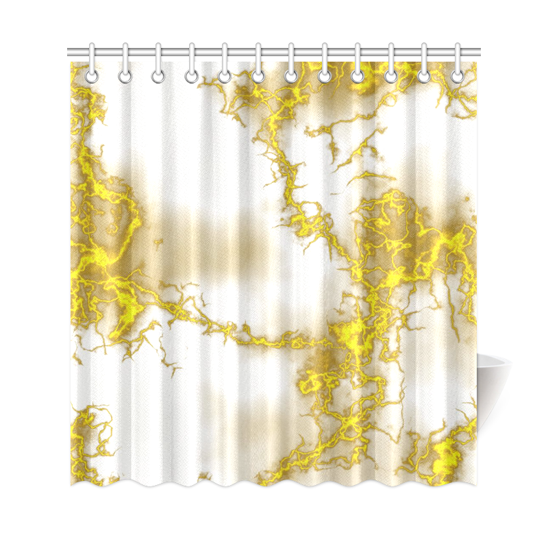 Fabulous marble surface 2B by FeelGood Shower Curtain 69"x72"