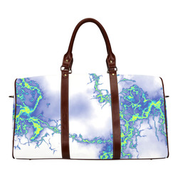 Fabulous marble surface 2C by FeelGood Waterproof Travel Bag/Small (Model 1639)