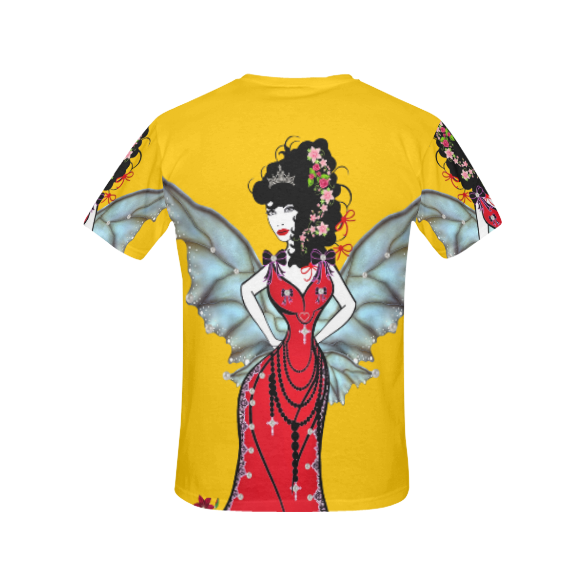 Fairy Princess Anastasia All Over Print T-Shirt for Women (USA Size) (Model T40)