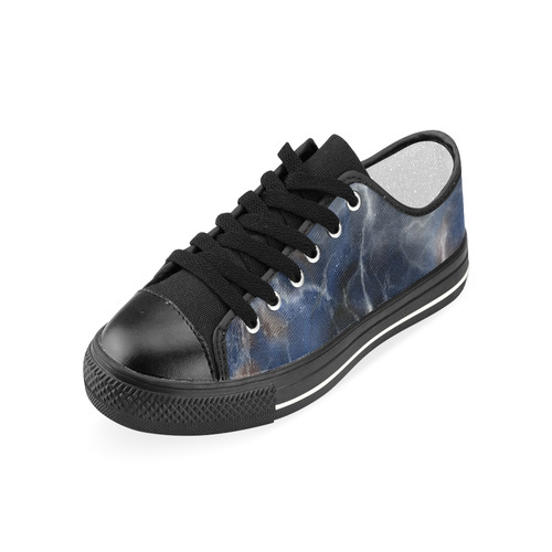 Fabulous marble surface A by FeelGood Women's Classic Canvas Shoes (Model 018)