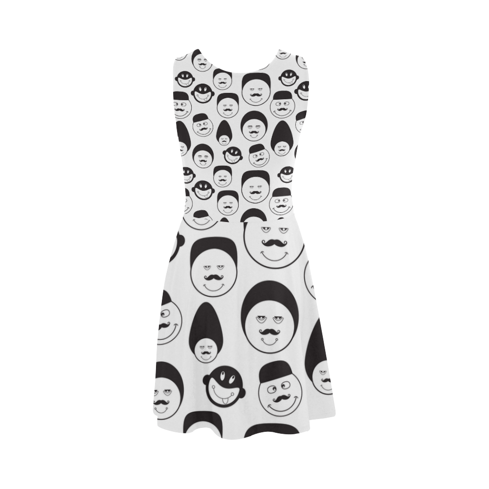 funny emotional faces Atalanta Sundress (Model D04)