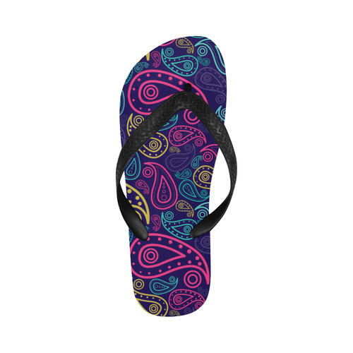 paisley Flip Flops for Men/Women (Model 040)