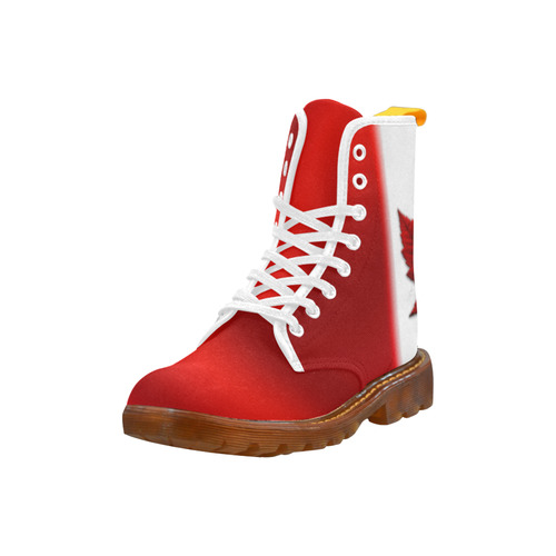 Canadian Flag Boots Canada Souvenir Boots Martin Boots For Women Model 1203H