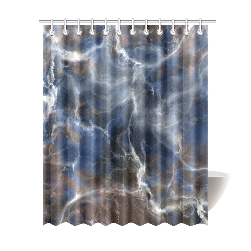 Fabulous marble surface A by FeelGood Shower Curtain 69"x84"