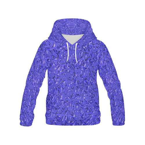 Sparkling Metal Art E by FeelGood All Over Print Hoodie for Women (USA Size) (Model H13)