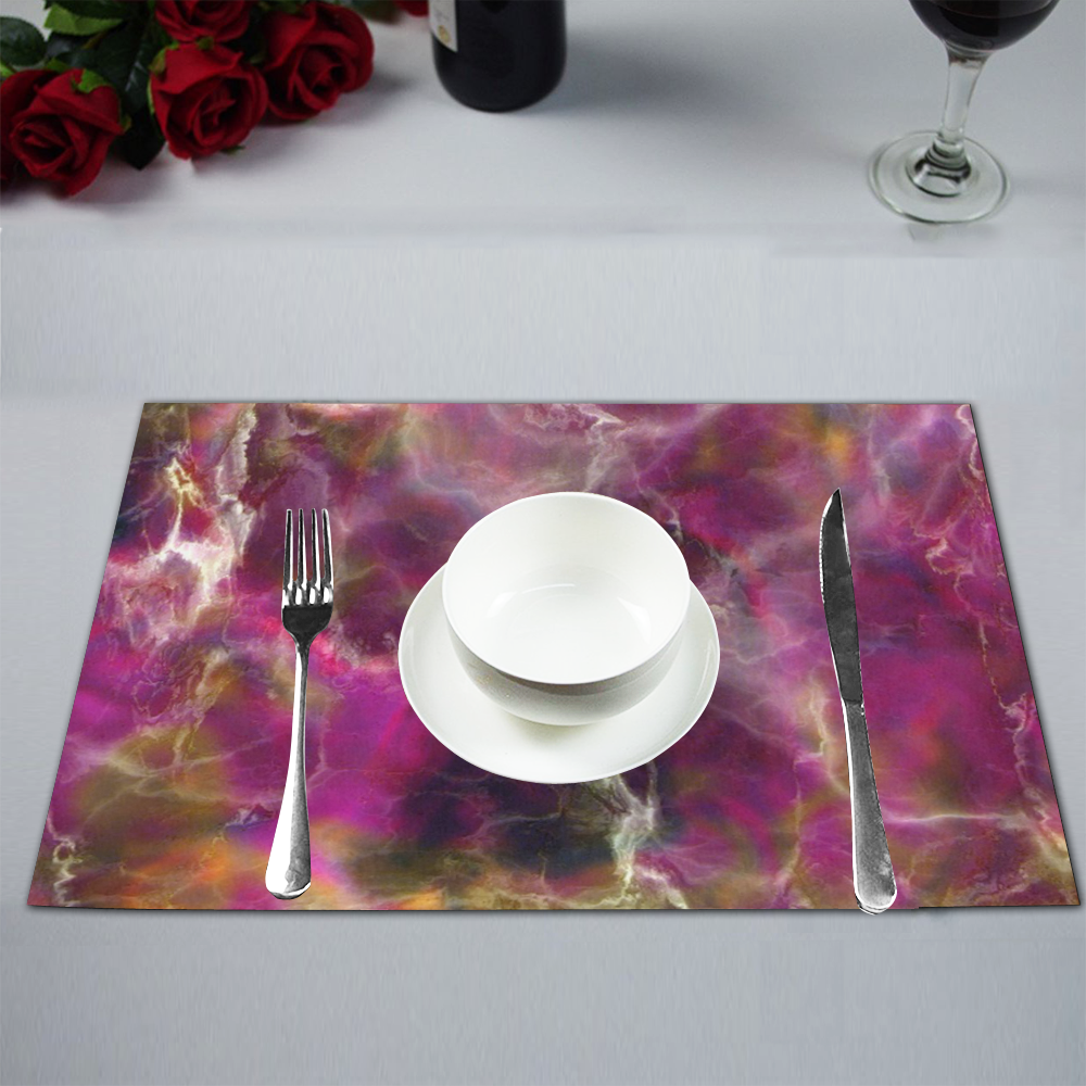 Fabulous marble surface C by FeelGood Placemat 12’’ x 18’’ (Set of 2)